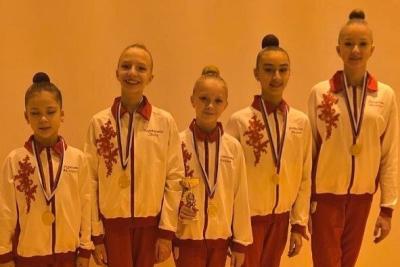 Коломенские спортсменки приняли участие в первенстве по художественной гимнастике