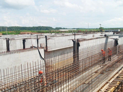 Продолжается реконструкция очистных в Сергиевском