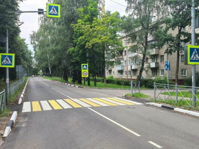На улицах Коломны появилась новая дорожная разметка