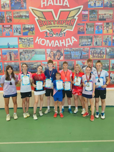 Коломенцы приняли участие во Всероссийских юниорских и юношеских соревнованиях по бадминтону