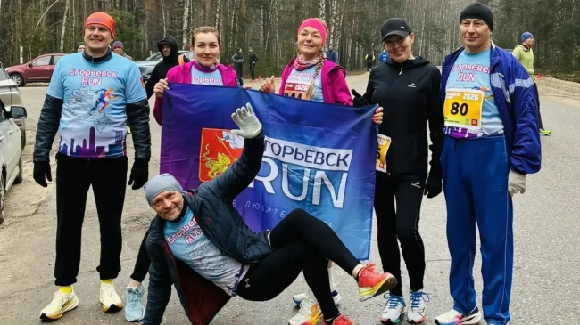 В Рязанской области прошёл первый в этом году легкоатлетический забег