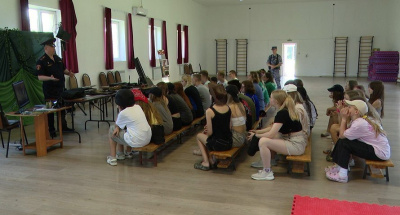 Сотрудники Росгвардии провели встречу с детьми