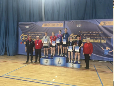 Коломенец принял участие в "Юношеском турнире по настольному теннису "Окская ракетка"