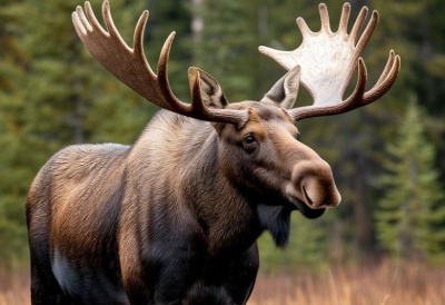 Как вести себя при встрече с лосем в лесу