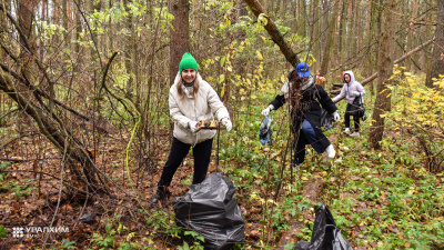 Совет молодёжи филиала «ВМУ» АО «ОХК «Уралхим» принял участие в экологической акции «Чистое Подмосковье»