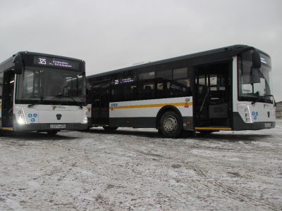 Новые междугородние автобусы "Фотон" и "ЛиАЗ" начали работу в Егорьевске 