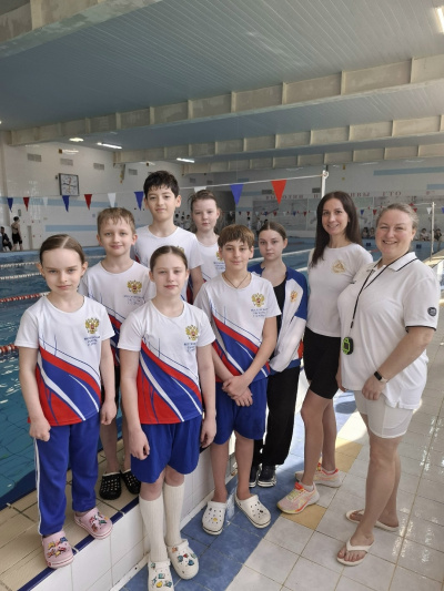Озерчане приняли участие в турнире по плаванию