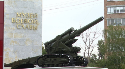 Завершается благоустройство территории Музея боевой славы