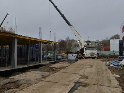 В Коломне продолжается строительство нового корпуса школы