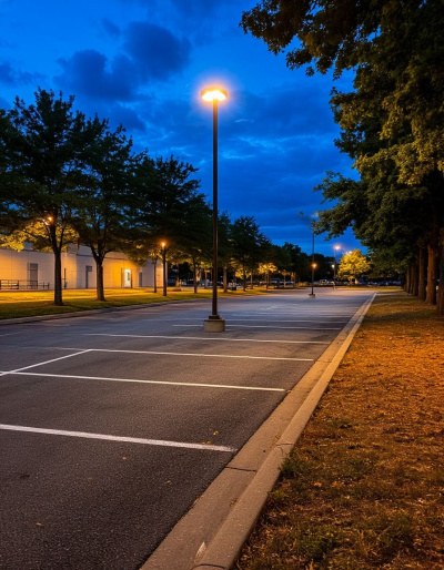 В Егорьевске установят освещение за торговым центром "Гарант"