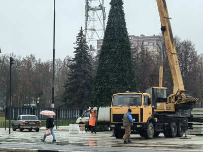 Новый центральный праздничный объект Воскресенска