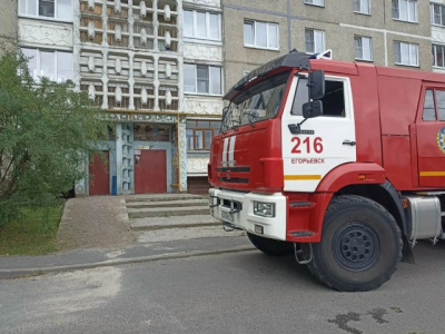 В Егорьевске сотрудники Мособлпожспаса помогли попасть женщине в квартиру, где остался запертым её ребёнок