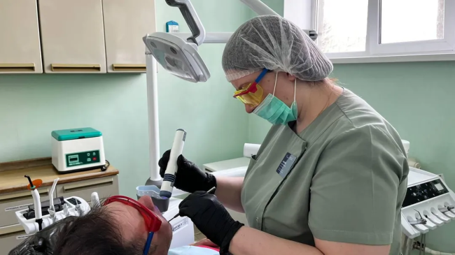 Современные методы обследования полости рта используют врачи в Луховицкой больнице