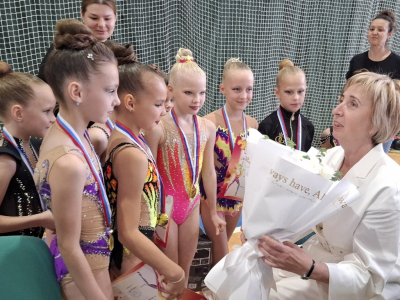 Зарайские гимнастки Ксения Заикина и Ксения Шмидт стали победителями первенства