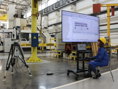 Новый лазерный трекер запустили на Коломенском заводе