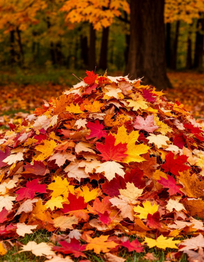 Осенняя листва — рассадник микробов