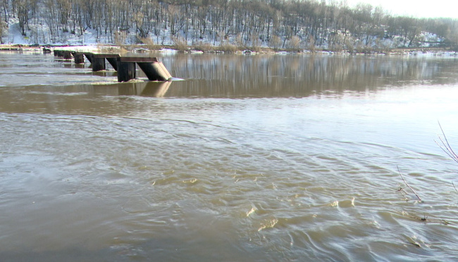 В Коломне начался паводок