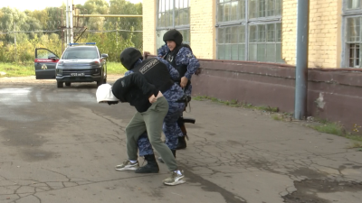 На предприятии прошли совместные учения