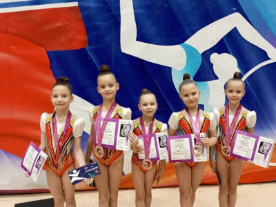 Коломчанки приняли участие в соревнованиях по художественной гимнастике