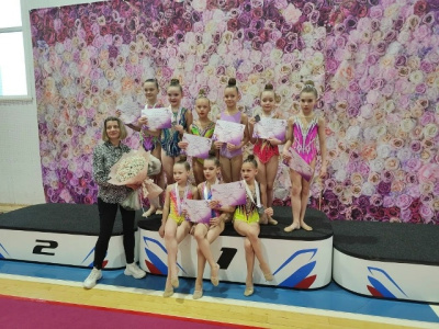 Коломенские гимнастки привезли медали из Луховиц