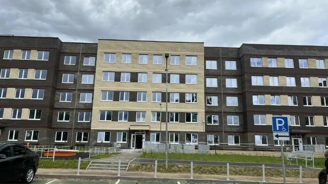 В Озёрах на финишную прямую вышло строительство нового дома