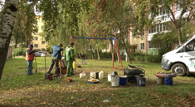 Долгожданная детская площадка на улице Буфеева