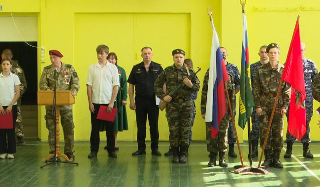 Состоялись военно-патриотические "Гвардейские игры"