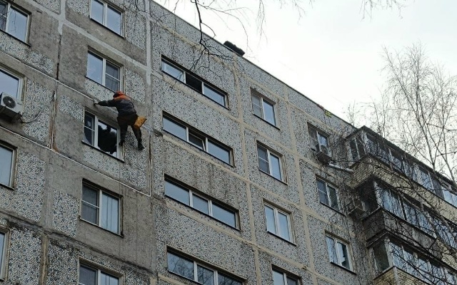 Ремонт межпанельных швов продолжается в многоквартирных домах Коломны