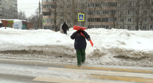 Про пешеходов в Коломне забыли
