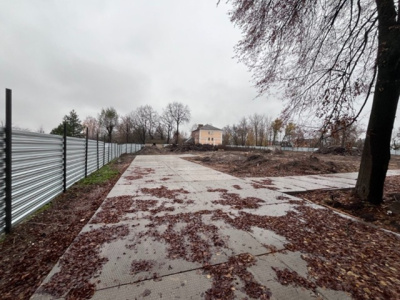 В Озёрах подготовили площадку для строительства нового детского сада