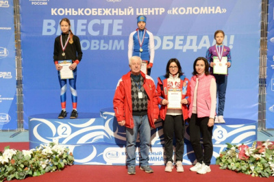 В Коломне прошли соревнования по конькобежному спорту "Матчевая встреча городов России"
