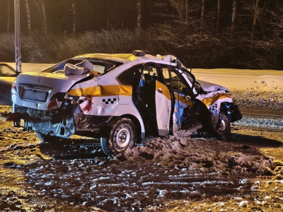 "Газель" и такси столкнулись под Луховицами  