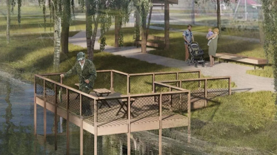 В Луховицах появится новый сквер "Северный" у реки Чёрная