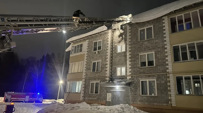 Пожарные Егорьевска спасли жильцов из снежного плена