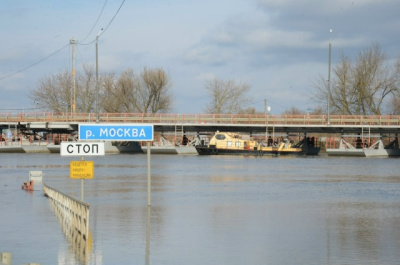 Работу Митяевского наплавного моста приостановят 