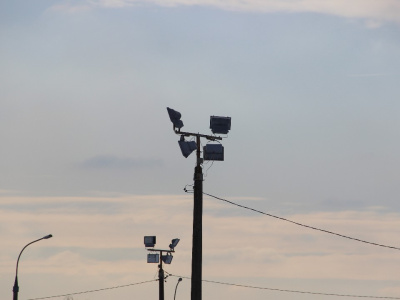 В сквере напротив "Пегаса" установят новое освещение