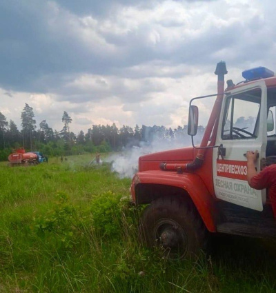 В Комлесхозе предупредили о высокой пожарной опасности