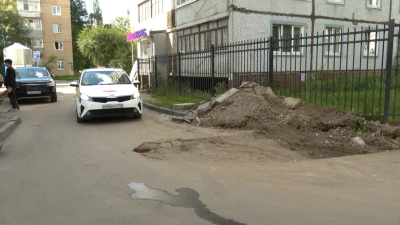 Ловушка для водителей на улице Малышева