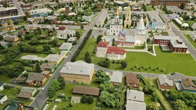В Музее-макете Коломны завершается создание исторического района "Посад"