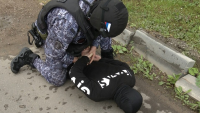 Антитеррористические учения на промышленном объекте