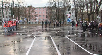 В Луховицах открыли автогородок