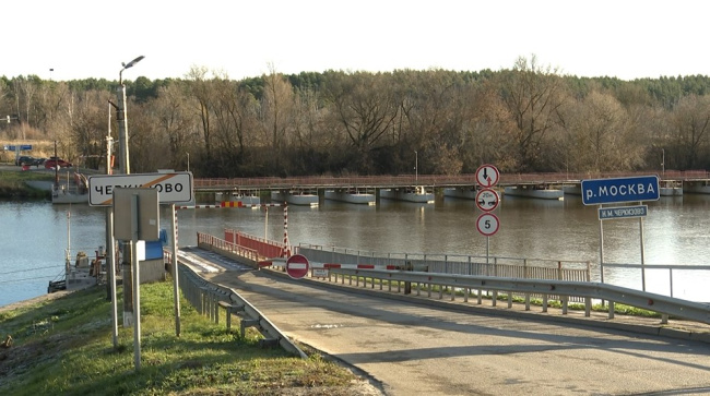 Черкизовский мост разведён