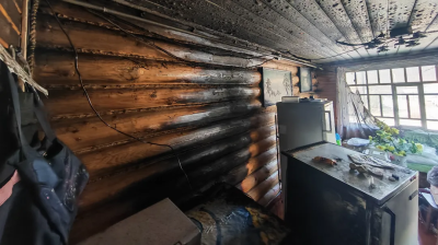 В Алфёрово жильцы предотвратили масштабный пожар