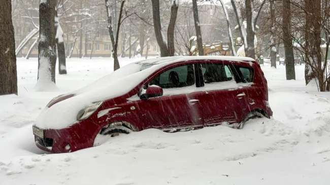 Вневедомственная охрана помогла автоледи выбраться из снежного плена