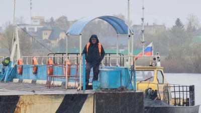 В Луховицах из трёх паромных переправ через Оку работает только Дединовская
