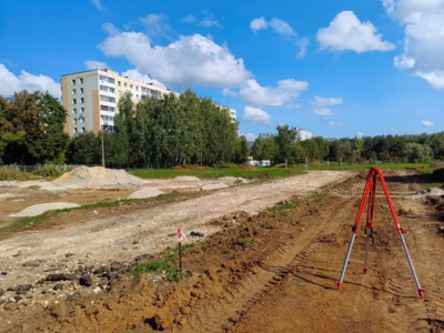 Школьный стадион в Коломне реконструируют