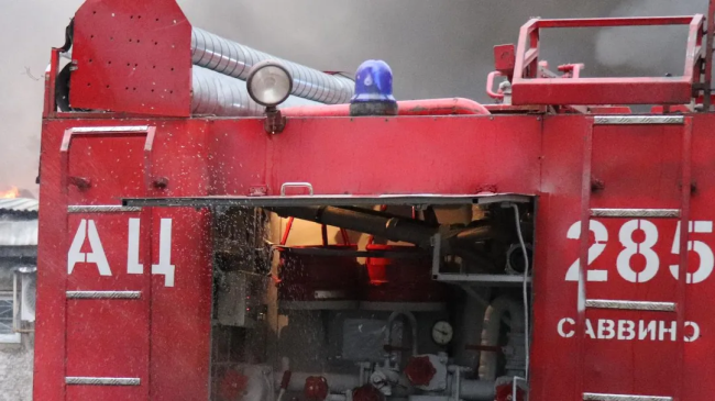 В Егорьевске произошёл крупный пожар в жилом доме  