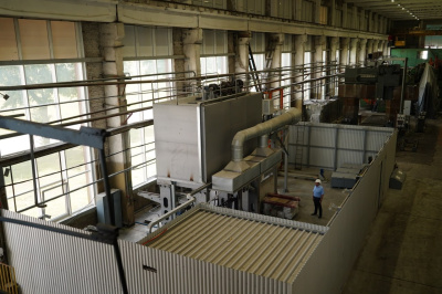 На Коломенском заводе введена в эксплуатацию печь аэродинамических потерь "ПАП-3М"