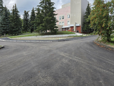 В Озёрах завершается ремонт в больничном городке