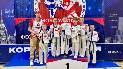 Луховицкие тхэквондисты блистают на Moscow Open Festival